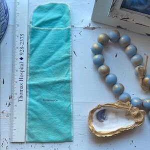 Tiffany & Co. Turquoise Jewelry Pouch